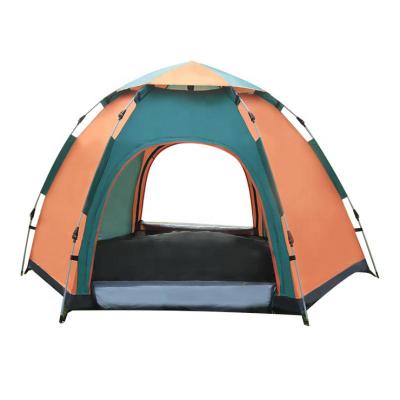 China Waterpoof camping family tent large space outdoor camping tent with mosquito repellent netting for sale