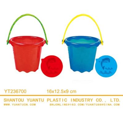 China Small Cheap Luminous Bucket Sand Beach Toy YT236700 for sale