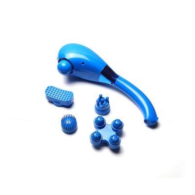 China Rechargeable Electric Shoulder Body Neck Massager Vibrating Handheld Back Hammer for sale