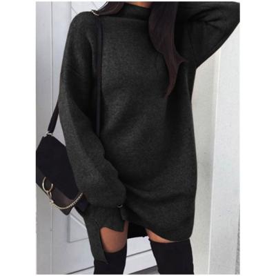 China 2019 wholesale ladies sweater dress anti-shrink loose sweaters for sale