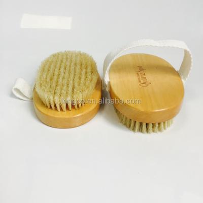 China WOODEN wooden body brush with natural bristles for sale