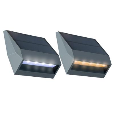 China Garden Outdoor IP 65 Solar Panel Security Waterproof Led Garden Wall Lights for sale