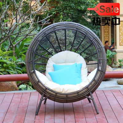 China Popular Products Outdoor Premium Quality Weather Furniture Fashion Outdoor Patio Rattan Garden Chairs for sale