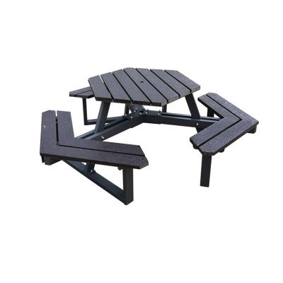 China Factory Direct Supply Durable Popular Style Outdoor Wooden Modern Garden Table And Chairs for sale