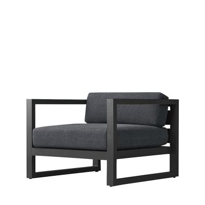 China Modern China Professional Made Aluminum Alloy Armrest Modern Nordic Furniture Sofa for sale