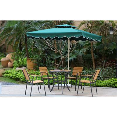 China Durable China Made Premium Quality Outdoor Furniture Modern Design Wooden Chairs And Table for sale