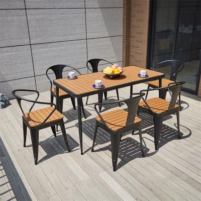 China Modern High Quality Dirtproof Folding Restaurant Wooden Table And Chairs for sale