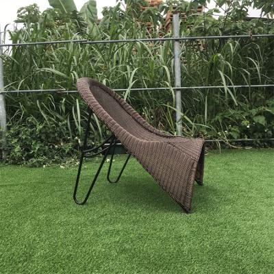 China Contemporary high quality wholesale hotel rattan garden balcony wicker lounge chairs for sale