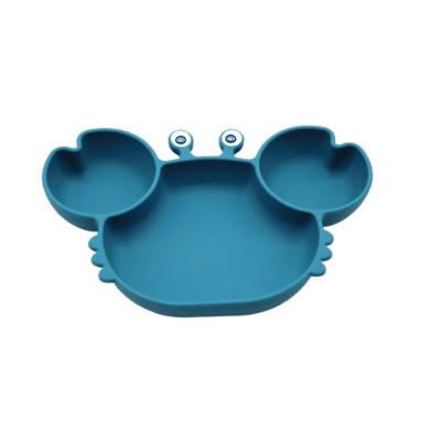 China Best Price High Quality Soft Silicone Baby Feeding Dishes Bowl for sale