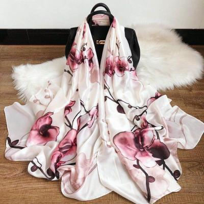 China Fashion design fashion soft elegant luxury polyester Zipei 180x90cm Europe silk pashmina shawl for sale