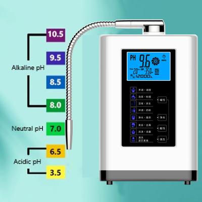 China Easy Installation Platinum Japan Coating High PH Level Alkaline Water Machine Spare Parts for sale