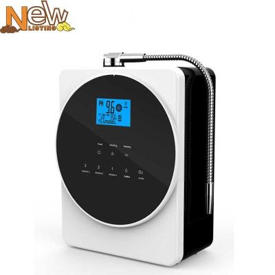 China Easy Installation Japan Technology Platinum Coating 5/7/11 Plates Antioxidant Ionized Alkaline Water Machine for sale