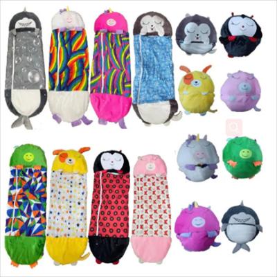 China Children's Outdoor Camping Sleeping Bag with Cartoon Animals Design and Lengthened Size for sale