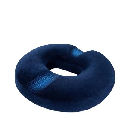 China Customized Color Therapy Donut Tailbone Cushion for Pregnancy Coccyx Sciatica Gel Seat for sale