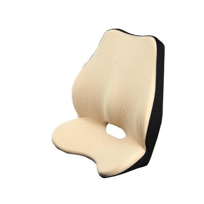 Cina Soft Square Memory Foam cuscino da viaggio auto cintura lombare supporto schiena cuscino 100% poliestere in vendita