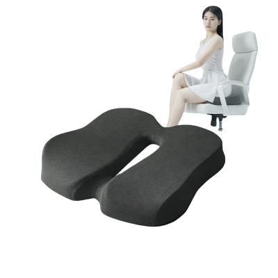 China Customzied Wash Label Design U-Shape Memory Foam Office Chair Cushion with Hip Support for sale