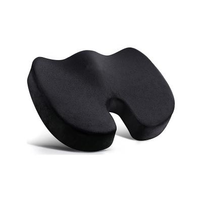 China Comfortable Orthopedic Memory Foam Car Office Chair Seat Cushion with Foldable Design for sale