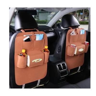 China Bolso de auto de cuero tejido directo para hotel con gran descuento en venta