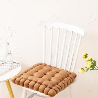 China Home Decoration Plush Milk Velvet Soft Portable Chair Sofa Floating Sill Seat Cushion for sale