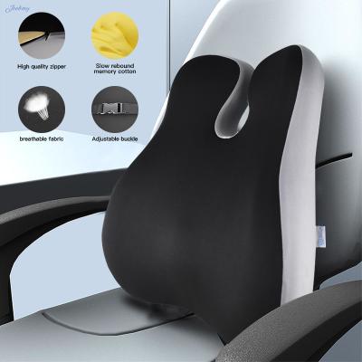 China Cotton Fabric Ergonomic Office Seat Backrest with Custom Logo and Slow Rebound Inner Core for sale