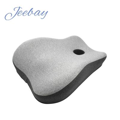 China Polyester/Cotton Bus Driver Waist Backrest Cushion 2022 Design Memory Foam Back Cushion for sale