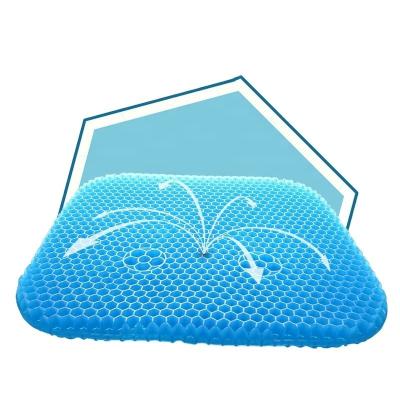 China Students and Adults Gel Seat Cushion for Office Home Car Polyester Cover Material for sale