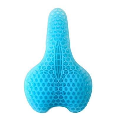 China Comfortable Gel Bicycle Seat Cushion with TPE Filling Material and Polyester Cover for sale