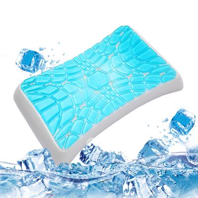 China 2.4kg Core Trapezoid Memory Foam Cooling Bed Pillow for Comfortable Ergonomic Support for sale