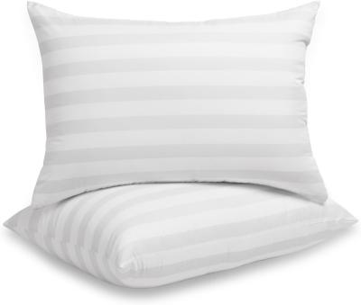 Chine Hôtel Collection coussins de taille reine ensemble de 2 3D vers le bas Alternative pour un sommeil reposant à vendre