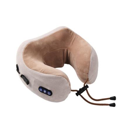 China Removable and Washable Memory Foam Neck Support Pillow with Electric Neck Massager for sale