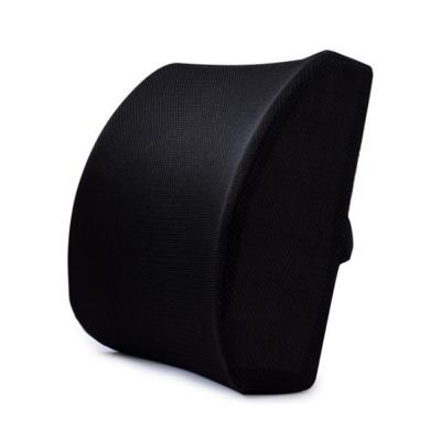 China Breathable Lumbar Chair Cushion Memory Foam Back Rest Support Cushion for Office Chair for sale