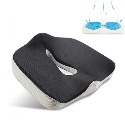 China Custom Density 45-80D Cooling Seat Cushion for Coccyx Pain Relief and Hemorrhoid Support for sale