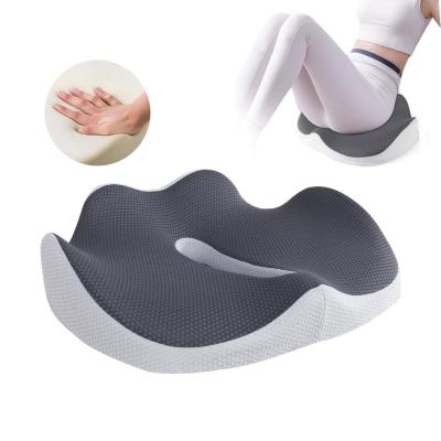 China Memory Foam Chair Cushion and Lumbar Back Cushion for Office Chair Health Care Function for sale