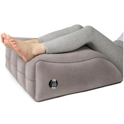 China Portable Flocking Leg Foot Pillow for Inflatable Sofa Bedding 0.5-1 Kg Memory Foam for sale