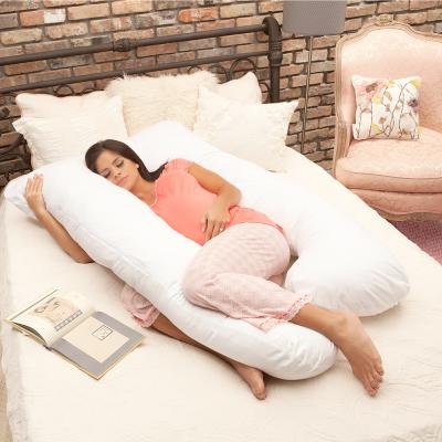 China Soft / Medium / Hard Pregnant Pillow For Maternity Custom Comfort U Shape OEM Welcome for sale