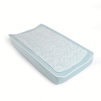 China 13D Density Waterproof Baby Changing Table Pad with Washable Cover and Knitted Fabric for sale