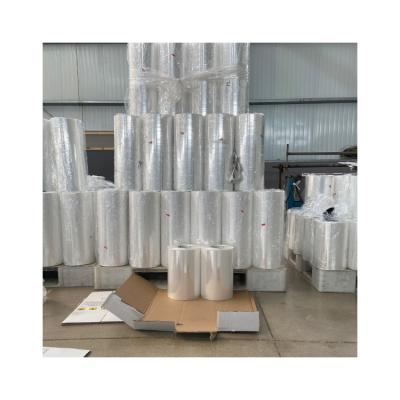 China High quality moisture proof double page clear pof heat shrink wrap plastic film roll for packaging for sale