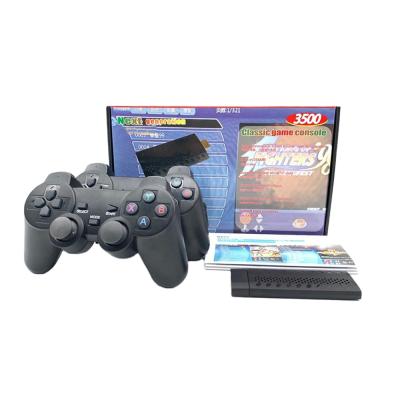 China Game Playing New Generation 8 Bit Game Console Wireless Infrared Connection 2 Handle 3500 Player Console 3500 Games In 1 Box Stick for sale