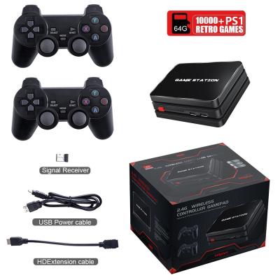 China Game Playing 2021 Retro Video Game Console Wireless Dual Game Sticks 4k for sale