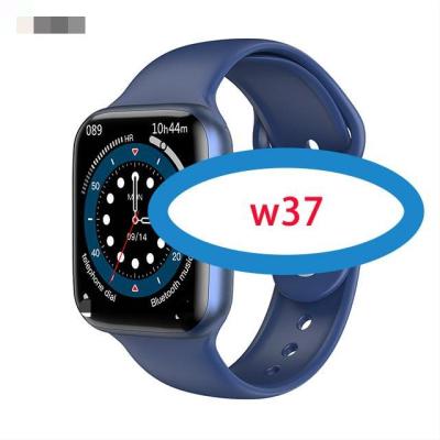 China IWO W37 Touch Screen Smart Watch Men Women Custom Dial Touch BT Call Full for sale