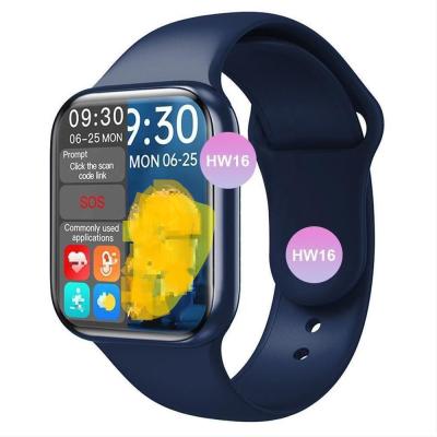 China HW16 Touch Screen Couples Classic Silicone Sport Case Fitness Wristband Mobile Smart Sports Watch Smart Watch HW16 for sale