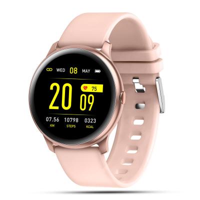 China Wholesale Touch Screen Smart Watch Blood Pressure Relojes KW19 Smart Watch IP68 for sale