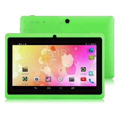 China 7 Inch Quad Core Wifi Front And Rear Cameras Android Tablet Cortex-A7 MALI-400MP2 for sale