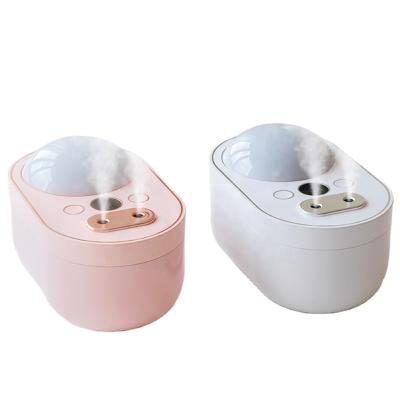 China 2021 Car Mini Humidifier 1000ml Ultrasonicdual Jet Air Rechargeable Wireless UV-C Sterilized Portable Humidifier for sale