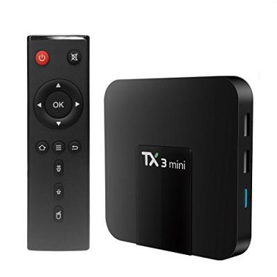 China With BT 4.0 TX3 MINI Android 8.1 Amlogic S905W Wifi 1GB+16GB Most Popular TX3 Mini Memory Box Set Top Box TV for sale