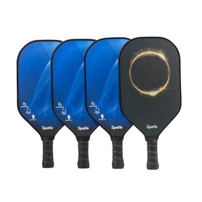 China UV Printer Officially Certified Customized Carbon Fiber Pickleball Paddle Racket for sale