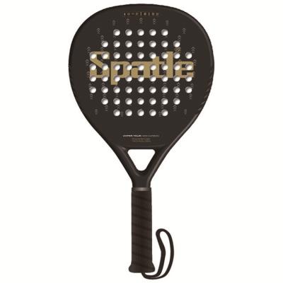 China Exercise and Entertainment Accept Customization Diamond/Teardrop Carbon Fiber Paddle Padel Tennis Racket/Round Shape for sale