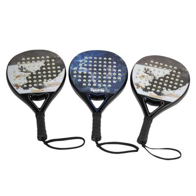 China 2023 High Quality Custom Popular Exercise and Entertainment Padel Tennis Racket Carbon Padel Racket Full for sale