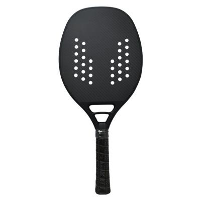 China Exercise Factory Price 3K Highest Quality Outdoor Beach Tennis Racket for sale