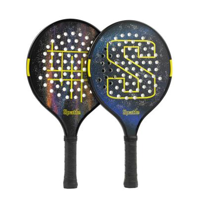 China Various Exercise&Entertainment Deck Tennis Paddle Racquet Carbon Fiber Materials Power Paddle Racket/Fiberglass/3K/12K for sale